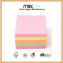 90 * 85 мм 4colors Смешанный цветной бумажный куб